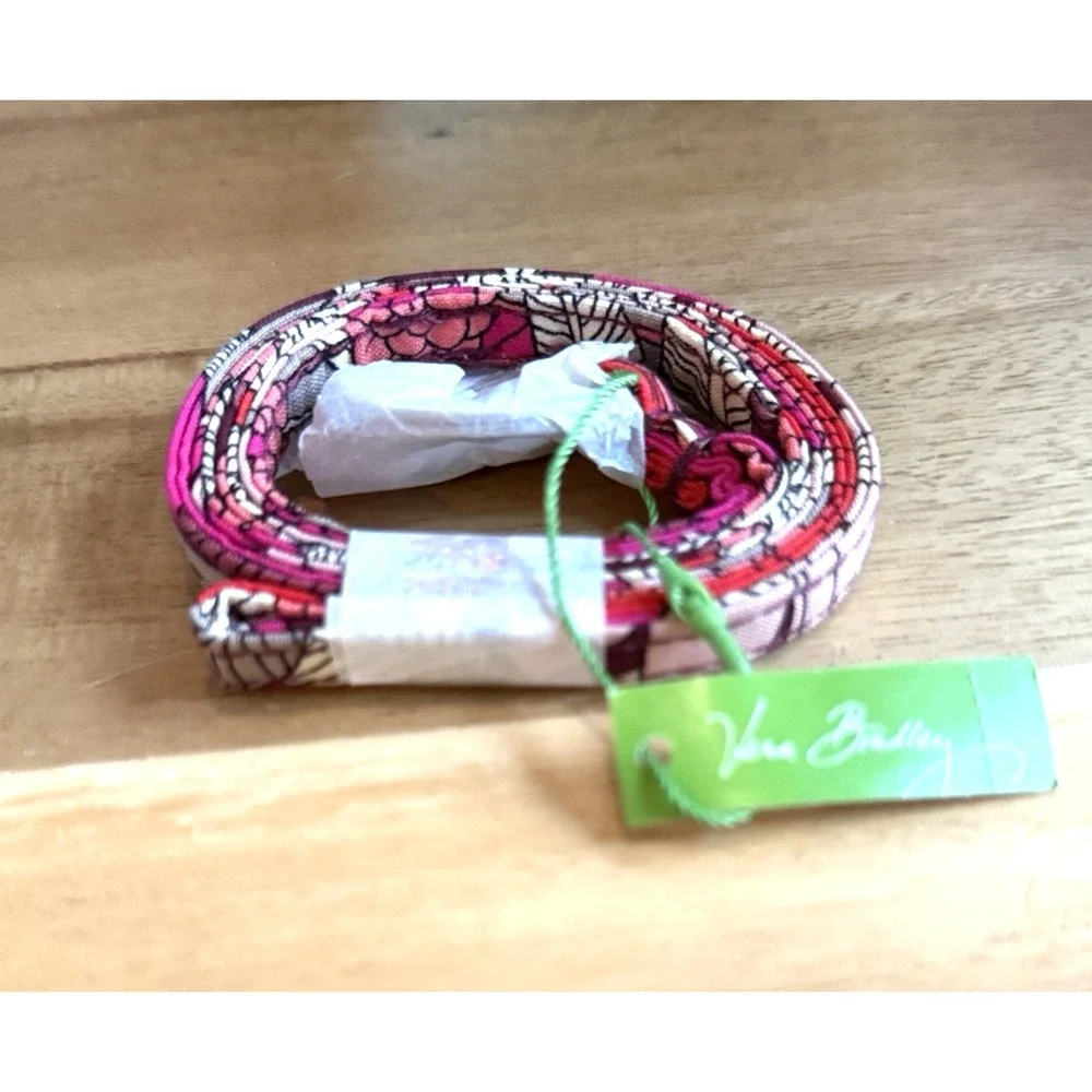 Vera Bradley Bohemian Blooms Lanyard Key Ring Lobster Claw NEW - Picture 2 of 9